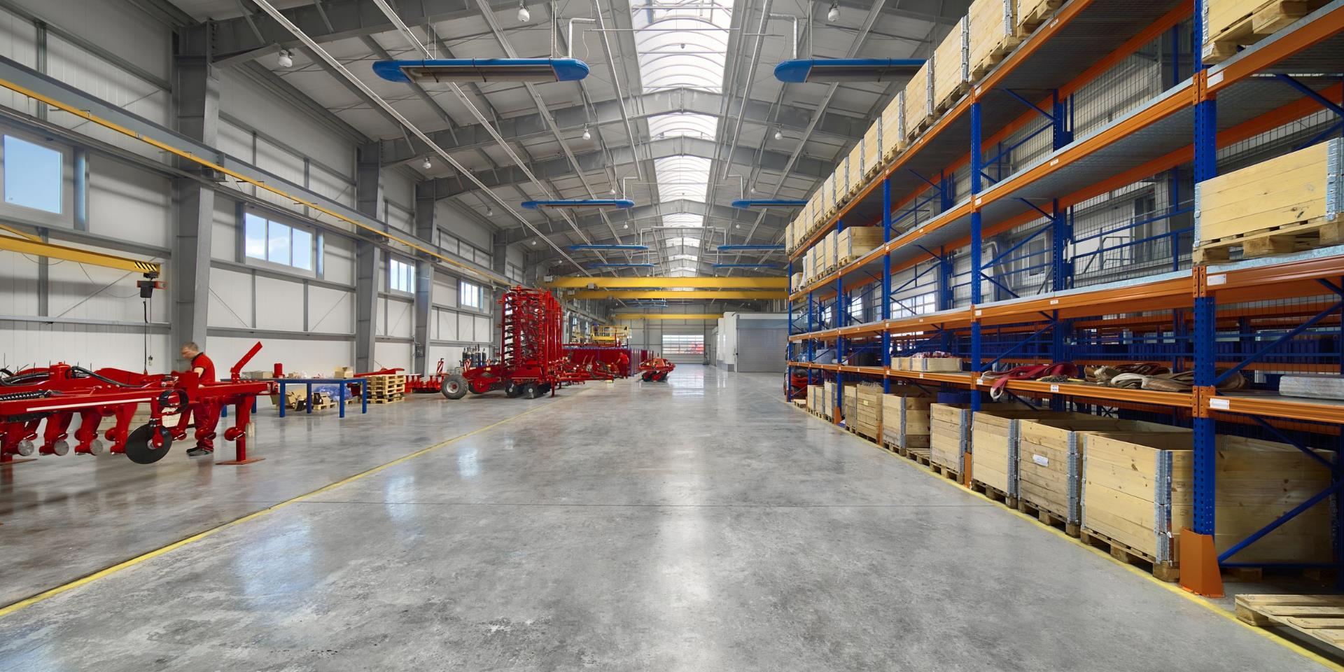 Warehouse logistics wide span shelving, Warehouse logistics shelving